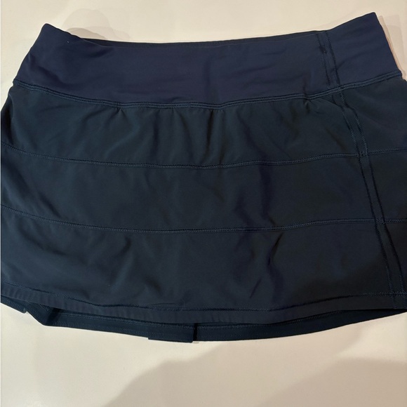 Lululemon Pace Rival Navy Blue Athletic Skort Size 8 - Picture 1 of 5
